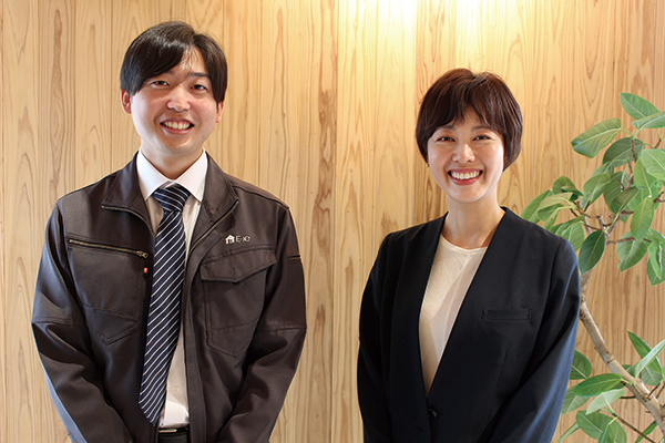 左：升田稜太郎氏　右：平木佳子氏