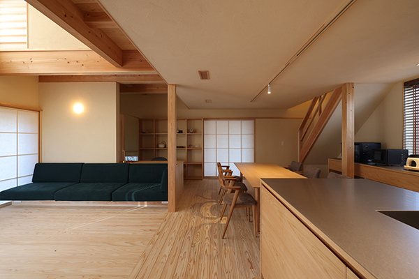 施工例(糸島モデル 内観)