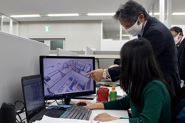 J-BIM施工図CADを利用した作業