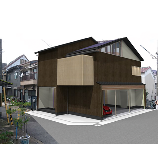 完成BIMモデル（個人住宅）