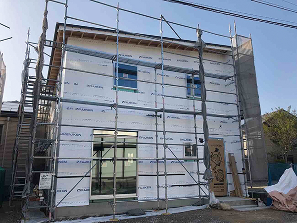 施工現場の模様
