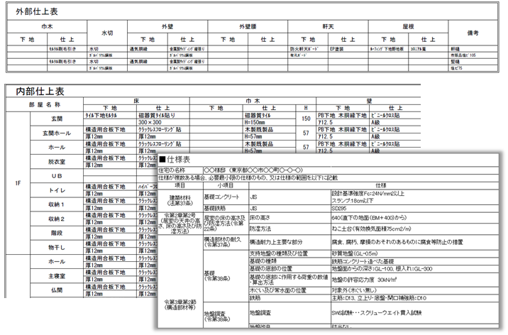 仕様書作成